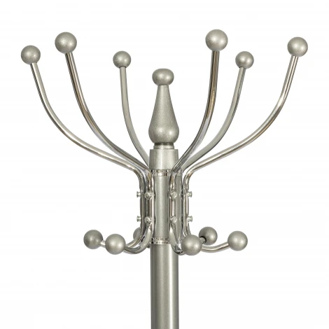 Вешалка Bara/Бара (мод. GH-8606) металл/хром/мрамор, белый/серый, 37х37х175см Tetchair 21440