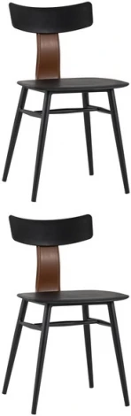 Стул ANT черный 2 шт. Stool Group (арт.УТ000037208)