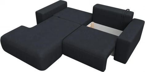 Диван угловой Лига-036 НПБ Классик левый угол Лига Диванов (Велюр) арт.127725L