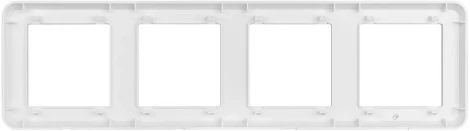 Рамка пластиковая FRM-VERSA-PL-4-WH (Arlight) 045187