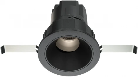 Встраиваемый светильник под гипсокартон Wise 4000K 7W Maytoni DL057-7W4K-B (LED, 220V, круглые)