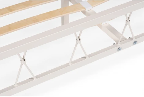 Полутораспальная кровать Woodville Иоханна 18 120х200 белая 511602