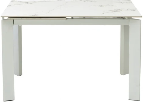 Стол CORNER 120 GLOSS GOLDEN JADE SOLID CERAMIC / WHITE, ®DISAUR