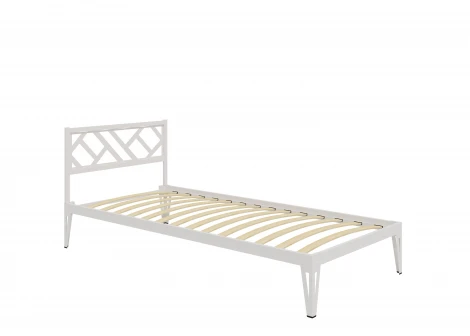 Кровать КМД 47 АЙРИС 900, белый Форвард 102365