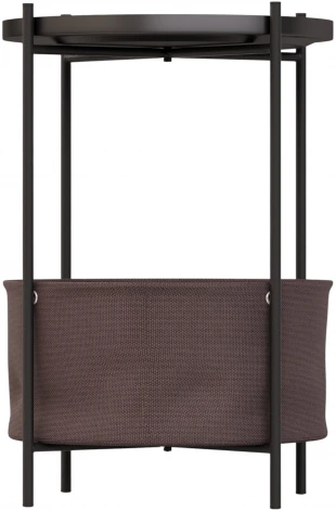 Журнальный стол LAVARIS Элдэй CUBA CHOCOLATE(Коричневый)/черный муар 6238440803