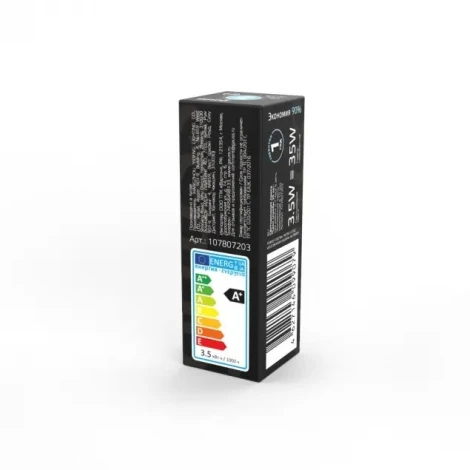 Лампочка светодиодная капсульная прозрачная колба G4 3 Вт 260 lm 4100K дневное белое свечение Gauss 107807203