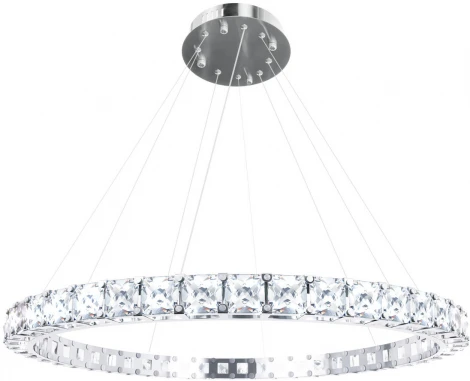 Подвесной светильник Loft It Tiffany 10204/1000 Chrome (LED, 220V, на тросе, кольцо)