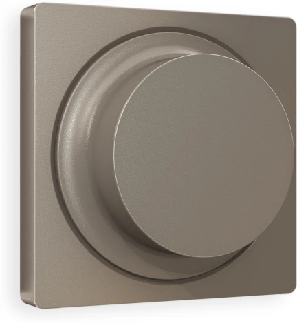 Лицевая панель Ambrella Volt ALFA (Темная бронза матовый) для диммера QUANT AP6355