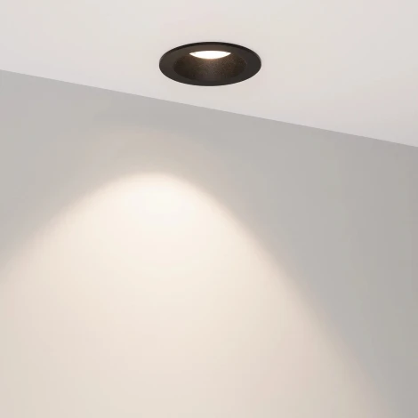 Встраиваемый точечный светильник MS-ATOLL-BUILT-R86-10W Day4000 (BK, 60 deg, 230V) (Arlight, IP54 Металл) 044613 (LED)