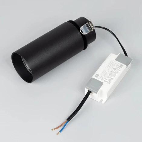 Встраиваемый точечный светильник SP-GABI-BUILT-FLAP-R60-12W Warm3000 (BK, 36 deg, 230V) (Arlight, IP40 Металл) 049935 (LED)