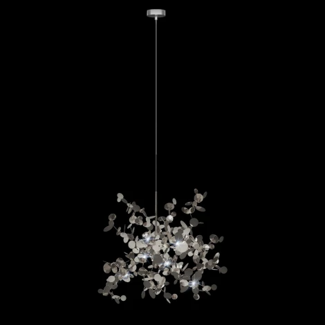 Подвесная люстра Loft It Spark 10101 Chrome (220V, на проводе, лепестки)