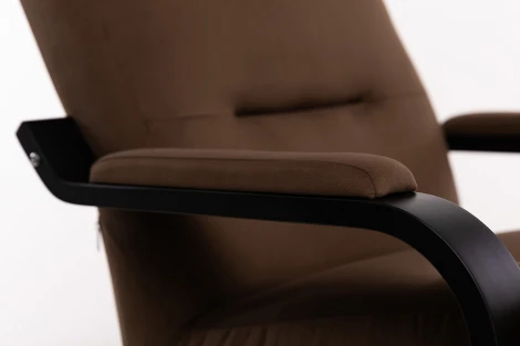 Кресло Leset Оскар (Фанера,Шпон березы/Велюр) Leset арт.2500000076053