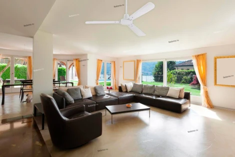 Вентилятор потолочный с настенным регулятором Westinghouse Urban Gale, 3 лопасти, белый