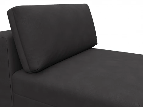 Модуль диван Лига-060 НПБ (ЛДСП,Брус,Фанера,Замша/Коричневый) Лига Диванов 129542