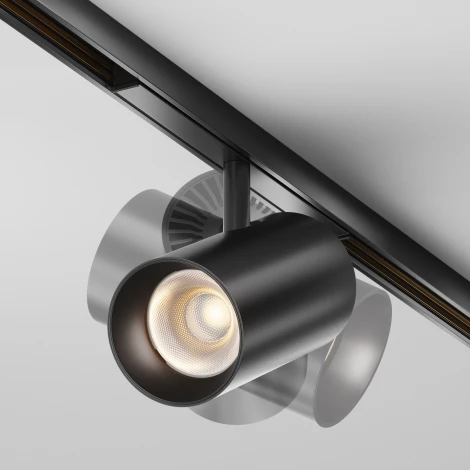 Трековый светильник низковольтный светодиодный 48V 12W 3000К Maytoni Technical Focus Led TR243-12W3K-B