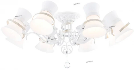 Потолочная люстра Maytoni Baroque ARM128-CL-08-W