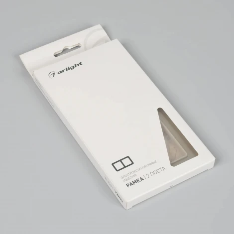 Рамка стеклянная FRM-OMALI-SFGS-2-GD (Arlight) 049711