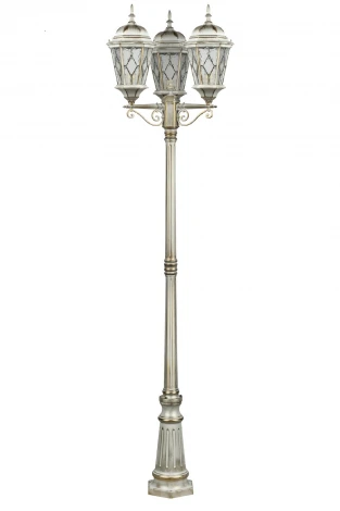 Наземный фонарь Oasis Light ASTORIA 2M 91409MB Gw ромб (220V, IP44)