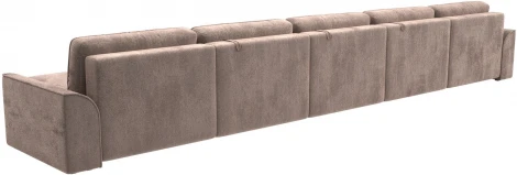 Диван п-образный Лига-048 НПБ МегаЛонг Лига Диванов (Велюр) арт.128330