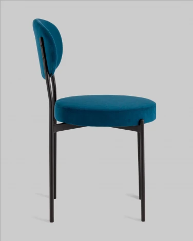 Стул Бриф DD велюр синий 4 шт. Stool Group арт.УТ000041542