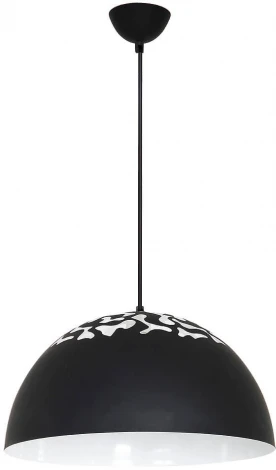 Подвесной светильник Luminex Alumi BLACK/WHITE 6210 (220V, на проводе, зонтик)