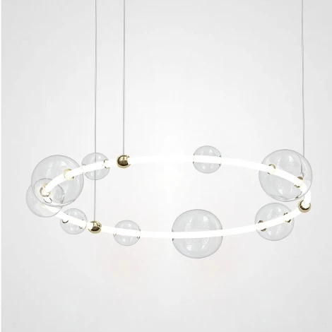 Подвесная люстра Sessa Ring D107 ImperiumLoft Sessa-Ring01 (195006-23) (LED, 220V, на тросе)