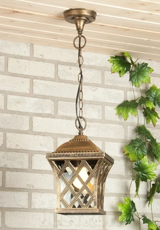 Уличный светильник подвесной Elektrostandard Cassiopeya H (220V, на цепи, IP44)