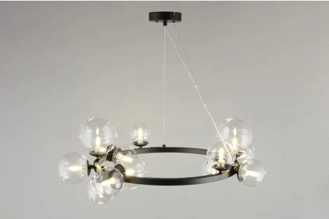 Подвесной светильник Aployt Feliche APL.334.03.14 (220V, на тросе, шарики, молекулы)