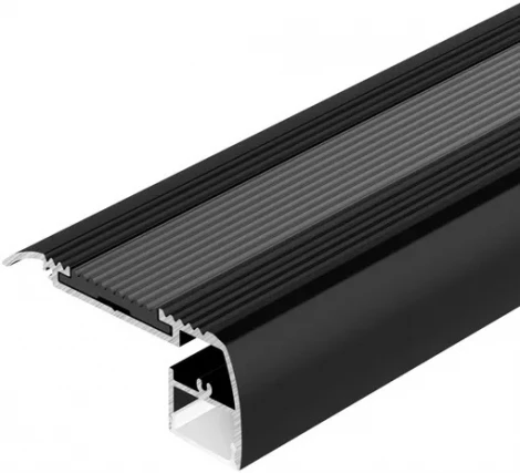 Профиль STAIR-W65-2000 ANOD BLACK (Arlight, Алюминий) 045663