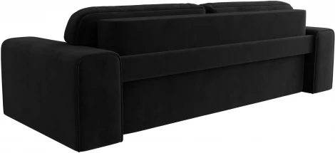 Диван прямой Лига-029 (Черный/Велюр) Лига Диванов арт.121016