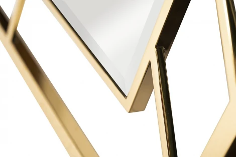 Зеркало прямоугольное в метал. раме цвет золото 71*91*2см Garda Decor арт.KFG081