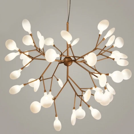 Подвесная люстра LED Heracleum Gold ImperiumLoft 40,1889 (75283-22)