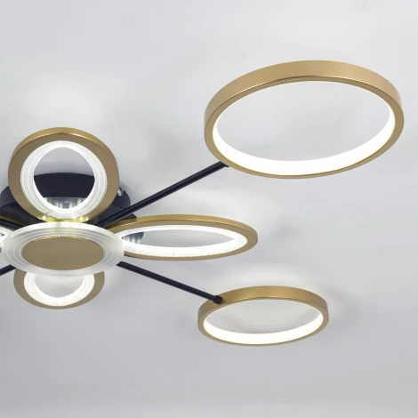 Потолочная люстра светодиодная с пультом с регулировкой цветовой температуры LED4U LED4U L3105-8