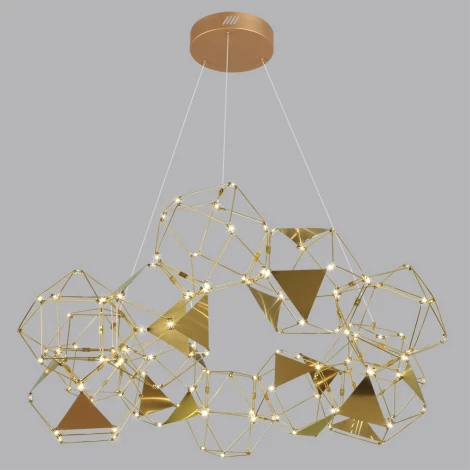 Подвесная люстра Odeon Light Trellis 5086/56L античная бронза/металл LED 56W 4000K 3360Лм (220V, на тросе)