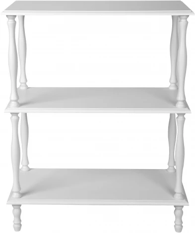 Этажерка П 9 белый от фабрики Mebelik