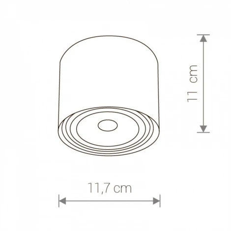 Накладной точечный светильник Nowodvorski Bit 9486 (220V)
