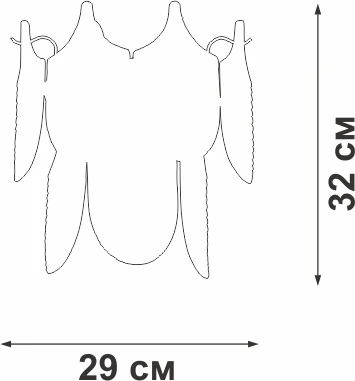 Бра Vitaluce V5813-8/1A (220V)