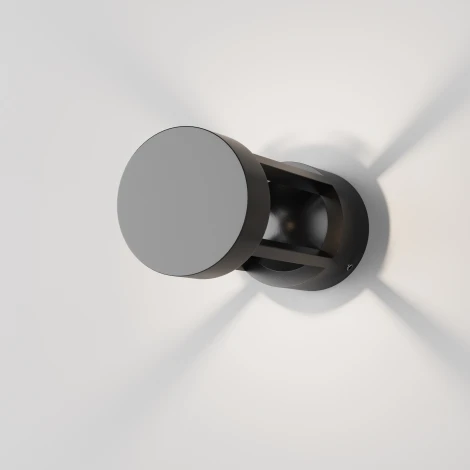 Настенный уличный светильник Maytoni Vint O458WL-L9GF3K (LED, 220V, круглые, IP65)