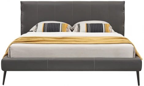 Кровать GC1727 (160-200) графит PC019-4099/SA110