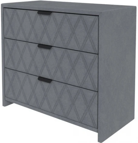 PROxSON Комод Side (Ткань: Велюр Ultra Мокрый асфальт) 94x45