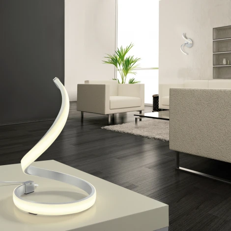 Настольная лампа светодиодная в виде спирали Mantra Nur 4986 (220V, спираль)