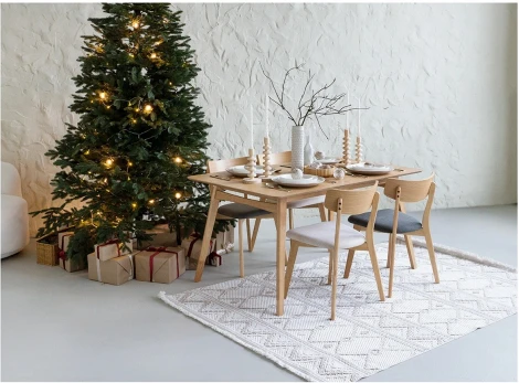 Стул Oxville ОГОГО Обстановочка! (Массив дерева,Букле/Светло-серый) арт.920342