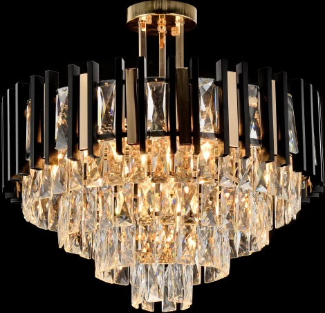 Потолочная люстра хрустальная на штанге Rivoli Miranda 1040-308