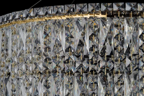 Подвесная люстра Arti Lampadari Ovindoli Ovindoli L 1.5.60.100 G (LED, 220V, на тросе, круглые)