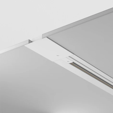 Шинопровод 1м Unity встраиваемый белый (однофазный) Maytoni Technical TRX004-111W (220V)