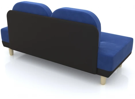 Диван Arsko Торли синий велюр