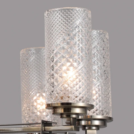 Подвесная люстра ILLUMICO IL8682-10P-10 BR (220V, на цепи)