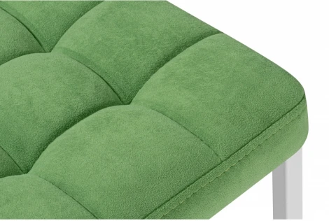 Барный стул Woodville Лофт (Металл, Велюр/Белый) арт.614938