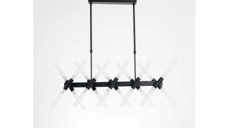 Потолочная люстра Lumina Deco Alford  LDP 6036-20 BK