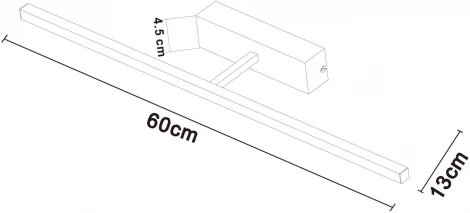 Подсветка для картин Arte Lamp Picture Lights Led A5312AP-1CC (220V, выключатель)